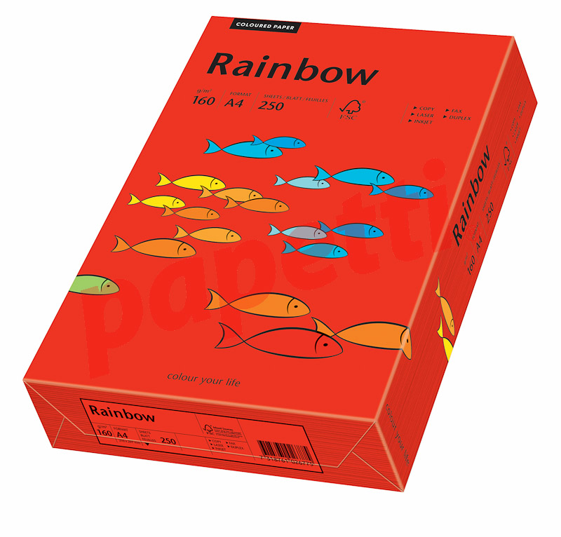 externe, hartie de copiator, Rainbow