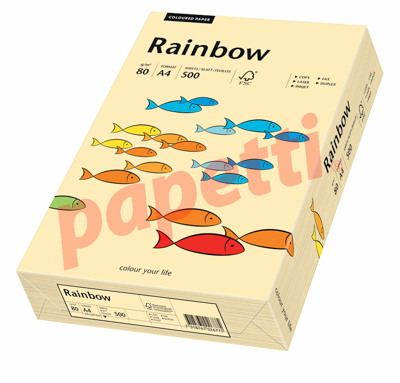 externe, hartie de copiator, Rainbow