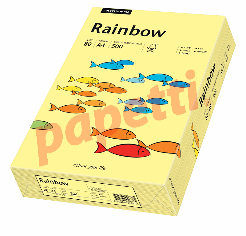 externe, hartie de copiator, Rainbow