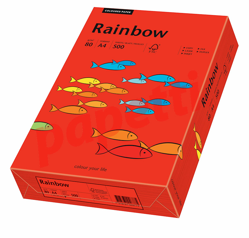 externe, hartie de copiator, Rainbow