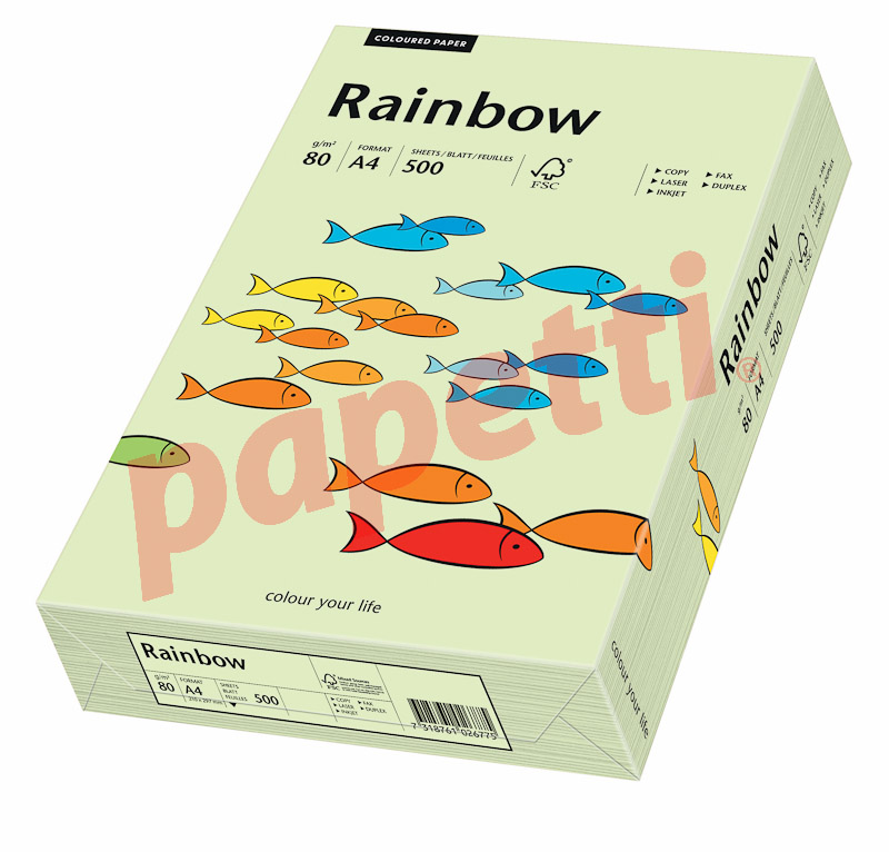 externe, hartie de copiator, Rainbow