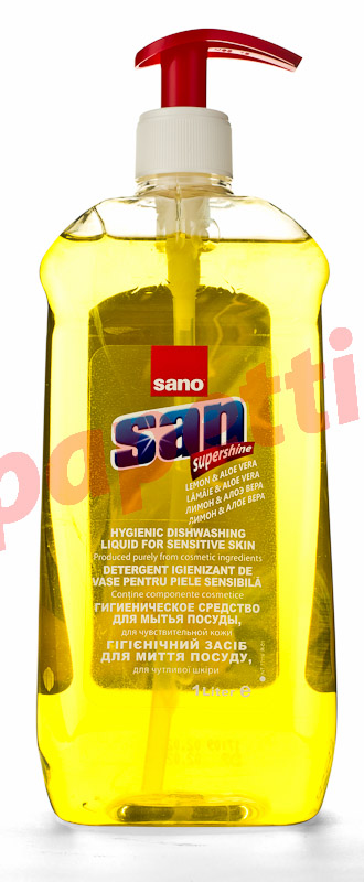 detergent de vase, Sano