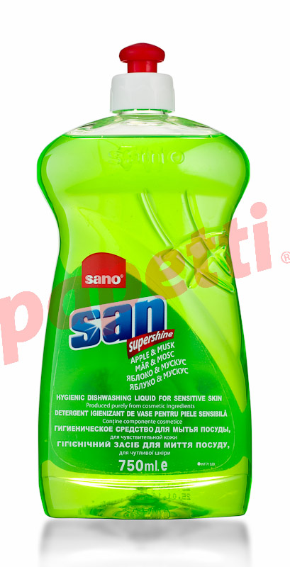 detergent de vase, Sano