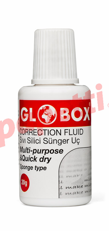 fluid corector, Globox