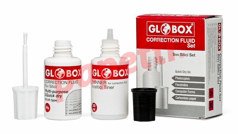 fluid corector, Globox