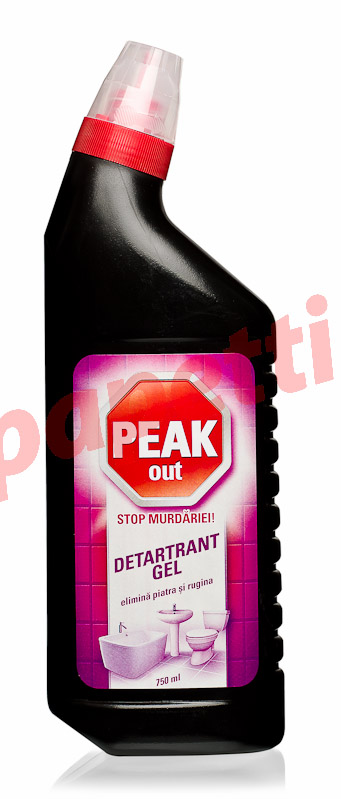 detartrant de toaleta, Peak