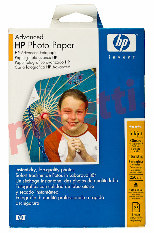 hartie foto, HP