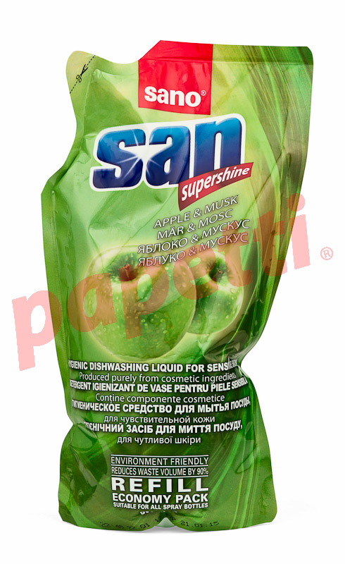 detergent de vase, Sano