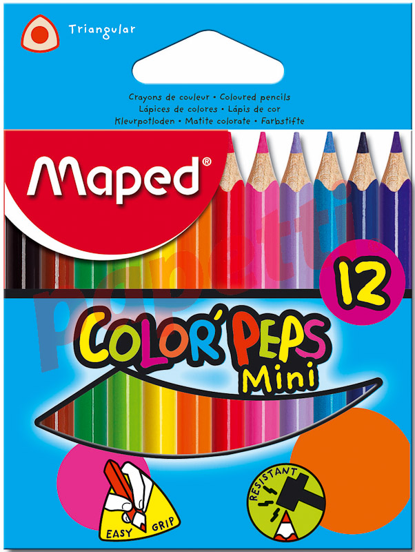 creioane colorate, externe, Maped